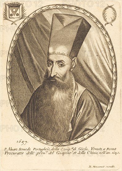 Aluaso Semedo, 1657. Creator: Balthasar Moncornet.