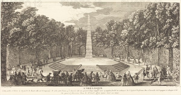 L'Obelisque. The Obelisk. Creator: Jacques Rigaud.