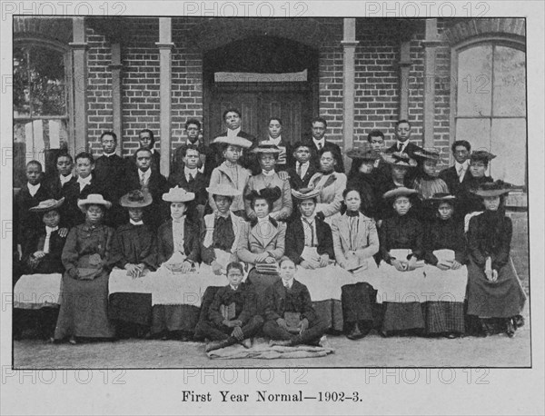 First year Normal- 1902-3, 1903. Creator: Unknown.