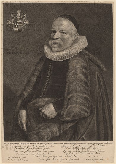 Gillis de Glarges, 1643. Creator: Jonas Suyderhoef.