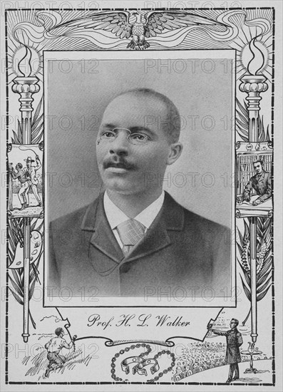 Prof. H. L. Walker [recto], 1902. Creator: Unknown.