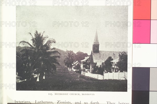 Methodist church, Monrovia, 1906. Creator: Unknown.