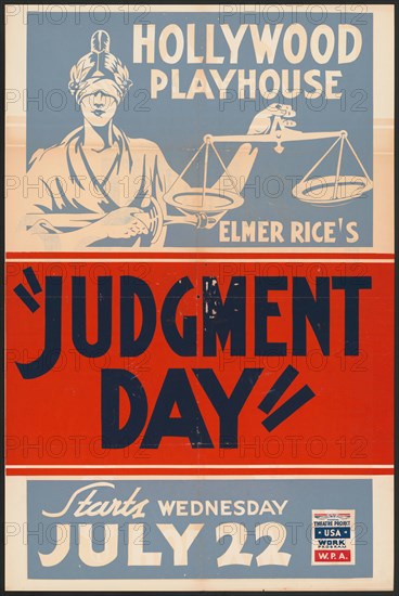 Judgment Day, Los Angeles, [193-]. Creator: Unknown.