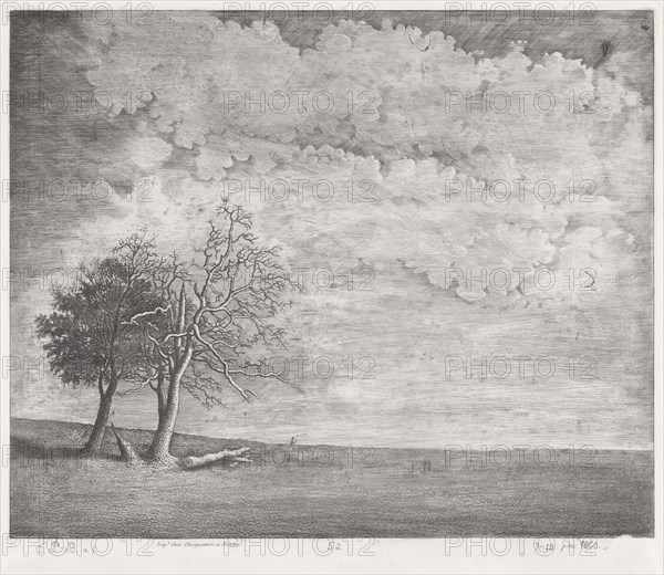 A Heath, 1860. Creator: Emmanuel Phélippes-Beaulieu.