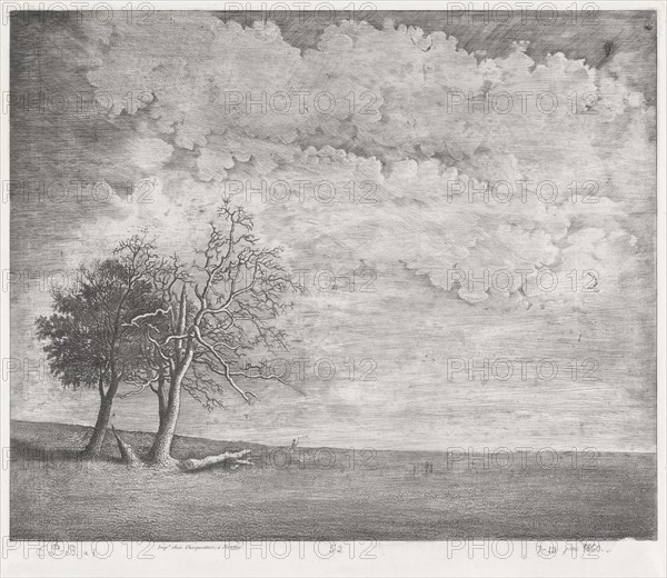 A Heath, 1860. Creator: Emmanuel Phélippes-Beaulieu.