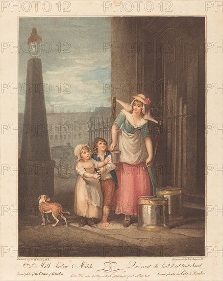 Milk below Maids, 1793. Creator: Luigi Schiavonetti.