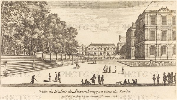 Veue du Luxembourg, 1655. Creator: Israel Silvestre.