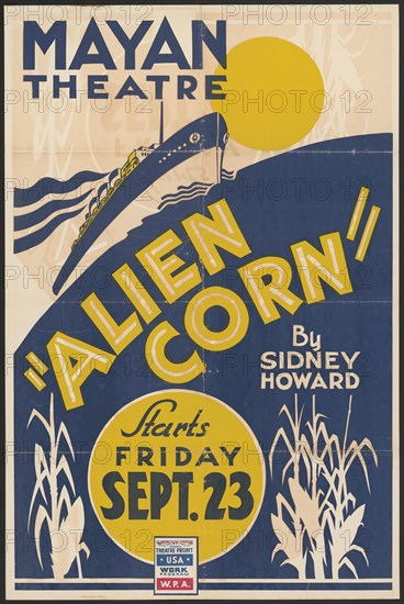 Alien Corn, [Los Angeles]. [193-].  Creator: Unknown.