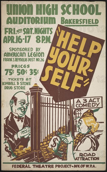 Help Yourself, Bakersfield, [193-]. Creator: Unknown.