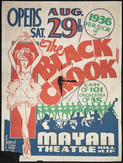 The Black Crook, Los Angeles, 1936. Creator: Unknown.