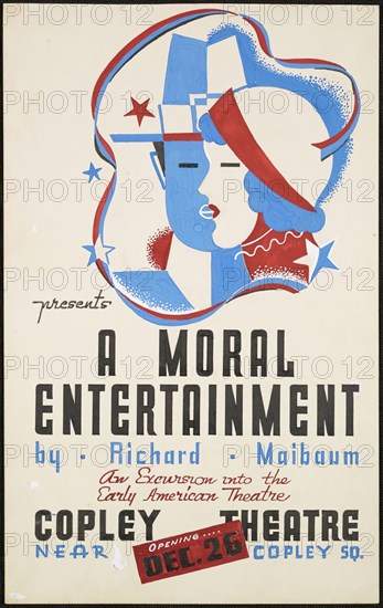 A Moral Entertainment, Boston, 1938. Creator: Unknown.