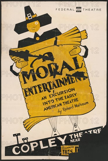 A Moral Entertainment, Boston, 1938. Creator: Unknown.