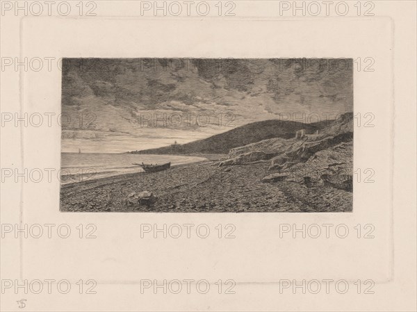 The Coast of Elba, 1870?. Creator: Telemaco Signorini.
