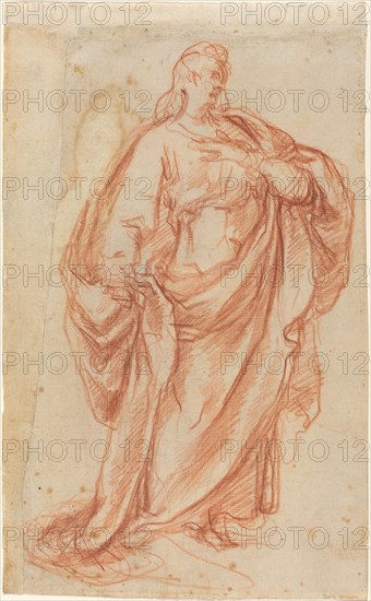 Prudence [recto], c. 1601. Creator: Cherubino Alberti.