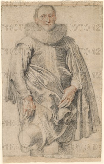 Portrait of a Man Standing. Creator: Anthony van Dyck.