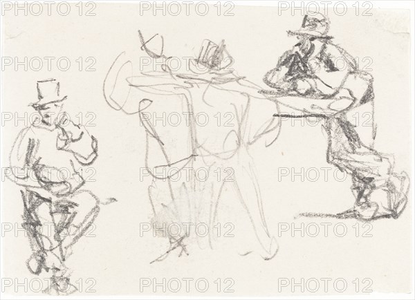 Studies of a Male Figure. Creator: William Henry Hunt.