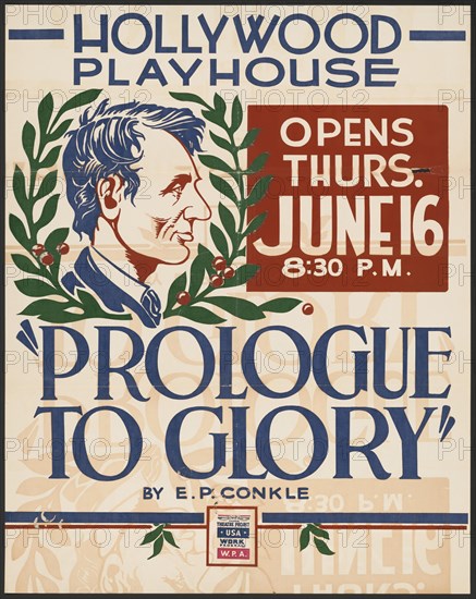 Prologue to Glory, Los Angeles, 1938. Creator: Unknown.