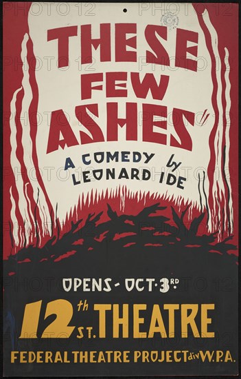 These Few Ashes, Oakland, CA, [193-]. Creator: Unknown.