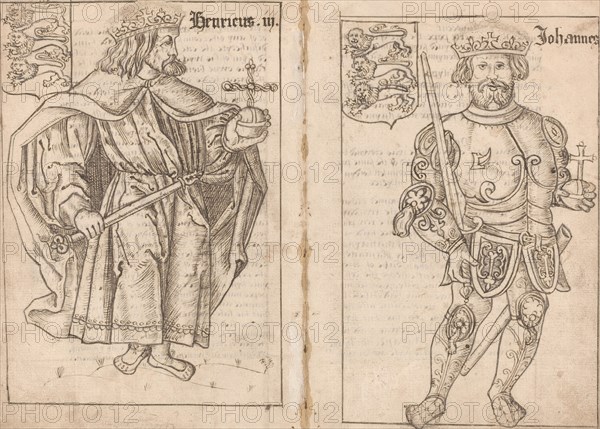 King John [right side], 16th century. Creator: Unknown.