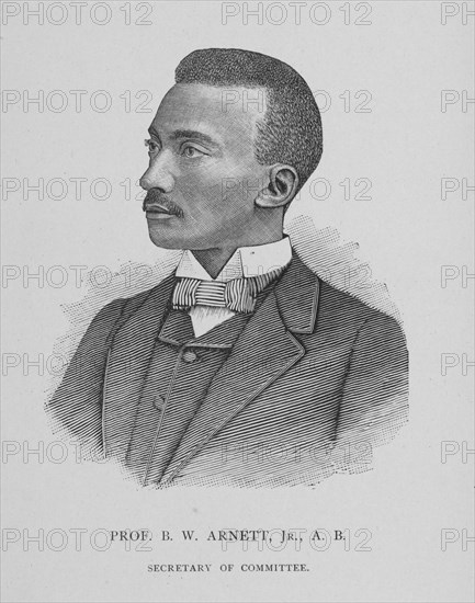 Prof. B. W. Arnett, Jr., A. B., 1888. Creator: Unknown.