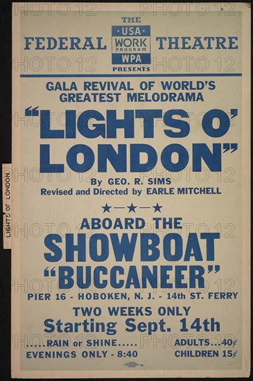 Lights O' London, Hoboken, NJ, [193-]. Creator: Unknown.