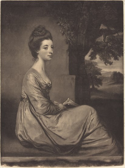 Jemima Countess Cornwallis, 1771. Creator: James Watson.