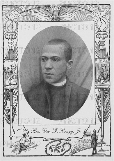 Rev. Geo. F. Bragg, Jr. [recto], 1902. Creator: Unknown.