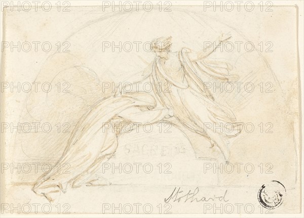 Design for Funerary Monument, n.d. Creator: John Flaxman.