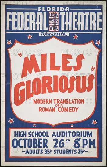 Miles Glorious, Jacksonville, FL, 1936. Creator: Unknown.