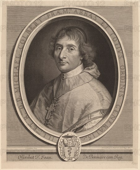 Michel Colbert, 1680. Creator: Pierre Louis van Schuppen.