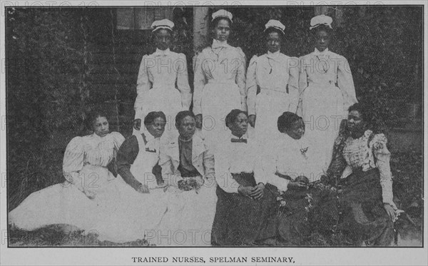 Trained nurses, Spelman Seminary, 1902. Creator: Unknown.