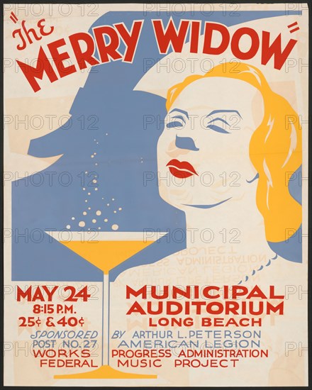 The Merry Widow, Long Beach, CA, [193-]. Creator: Unknown.