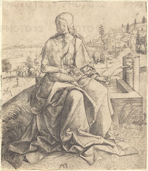 Madonna and Child at a Fountain, 1501. Creator: Master MZ.