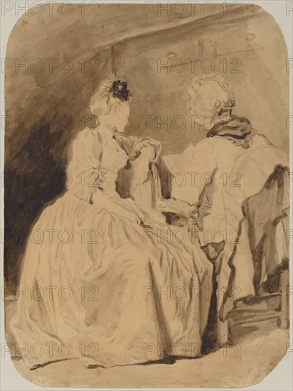 The Reading, c. 1765/1775. Creator: Jean-Honore Fragonard.