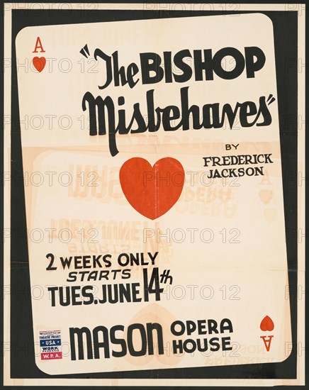 The Bishop Misbehaves, Los Angeles, 1938. Creator: Unknown.