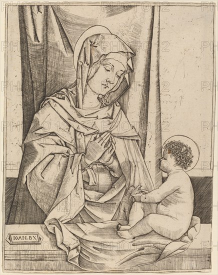 The Virgin and Child, c. 1502. Creator: Benedetto Montagna.