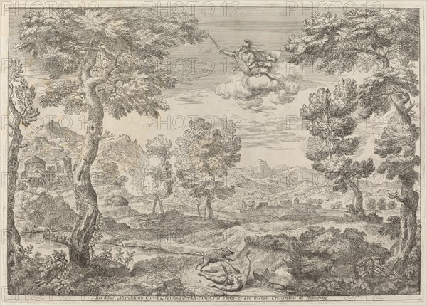 Mars's Revenge on Adonis, 1696. Creator: Crescenzio Onofri.