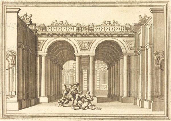 Il Greco in Troia: Plate 9. Creator: Arnold van Westerhout.