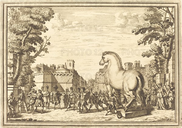 Il Greco in Troia: Plate 4. Creator: Arnold van Westerhout.