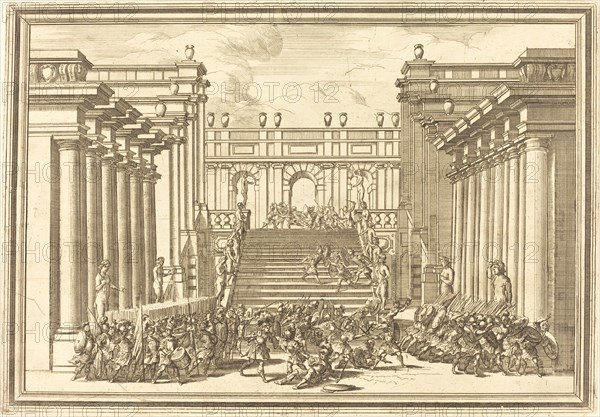 Il Greco in Troia: Plate 3. Creator: Arnold van Westerhout.