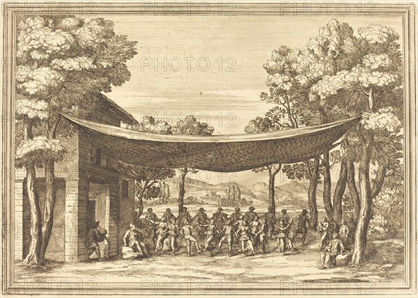 Il Greco in Troia: Plate 5. Creator: Arnold van Westerhout.