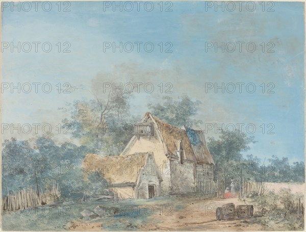 Landscape, probably c. 1780. Creator: Louis Gabriel Moreau.