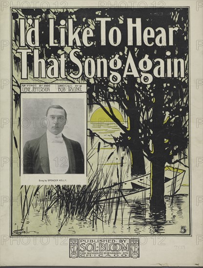 'I'd like to hear that song again', 1899. Creator: Unknown.
