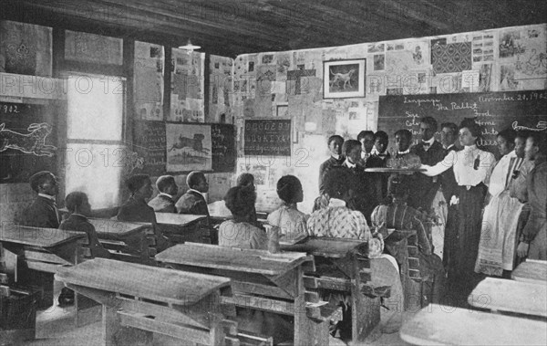 Class in language, 1904. Creator: Frances Benjamin Johnston.