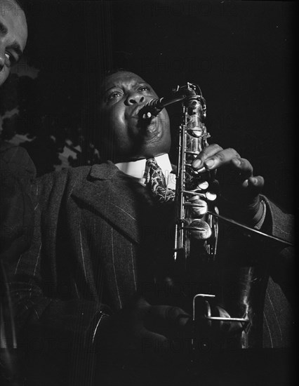 Portrait of Pete Brown, 1938. Creator: William Paul Gottlieb.