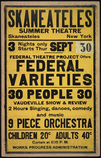 Federal Varieties, Skaneateles, NY, [193-]. Creator: Unknown.