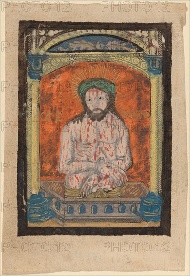 Christ as the Man of Sorrows, 15th century. Creator: Unknown.