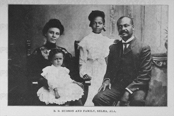 R. B. Hudson and family, Selma, Ala., 1907. Creator: Unknown.