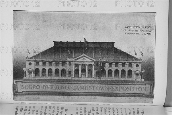 Negro building, Jamestown Exhibition, 1911. Creator: Unknown.