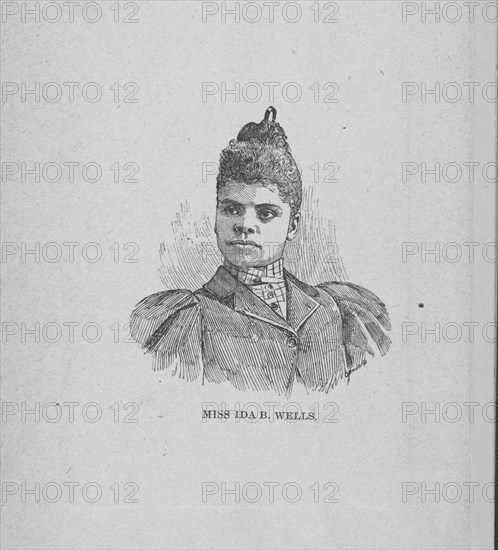 Miss Ida B. Wells, [Frontispiece], (1894?). Creator: Unknown.